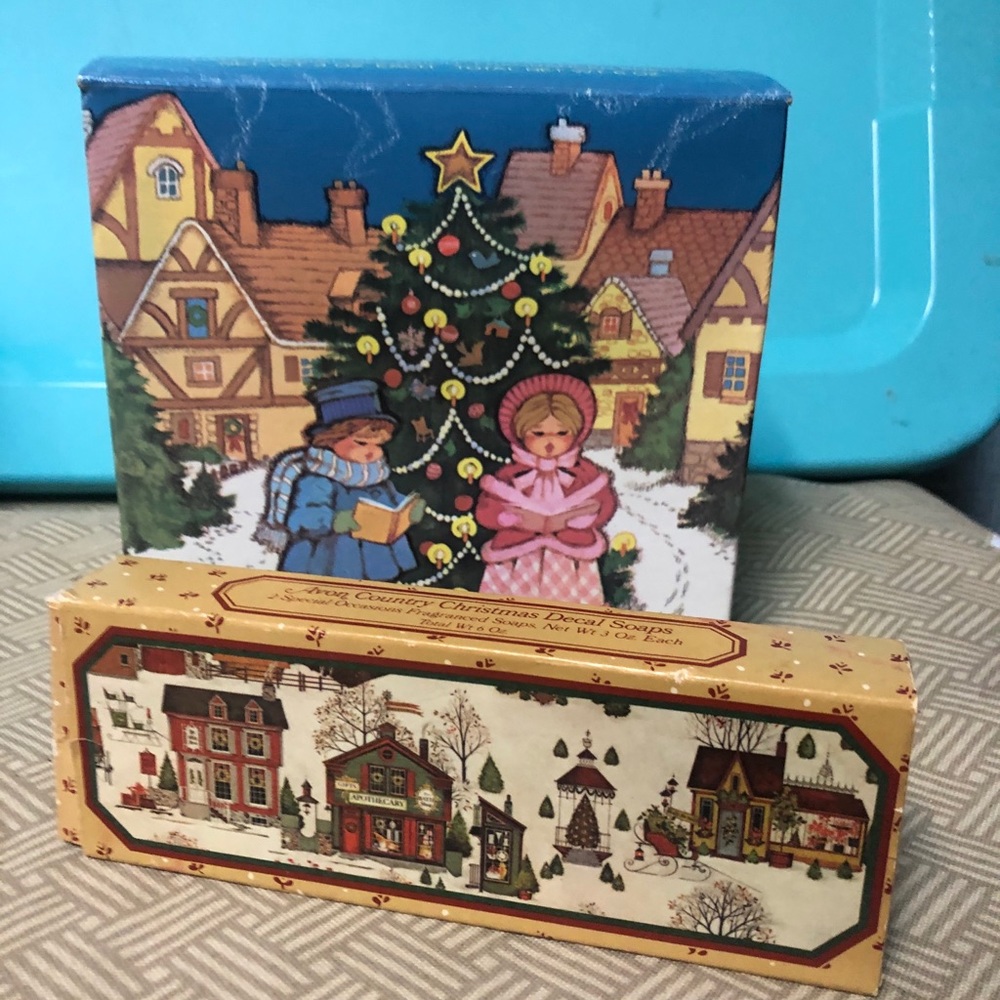 Vintage Avon Christmas Soaps